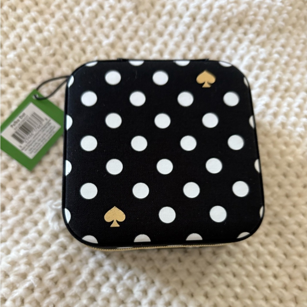 Kate Spade Polka Dot Travel Organizer for Jewelry - NWT